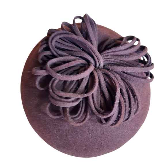 Chic Brown Women\'s Hat with Ribbon Detail main image 8